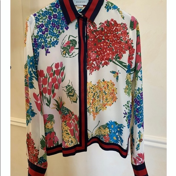 Erika Girardi Jayne worn Gucci Blouse - Picture 5 of 8